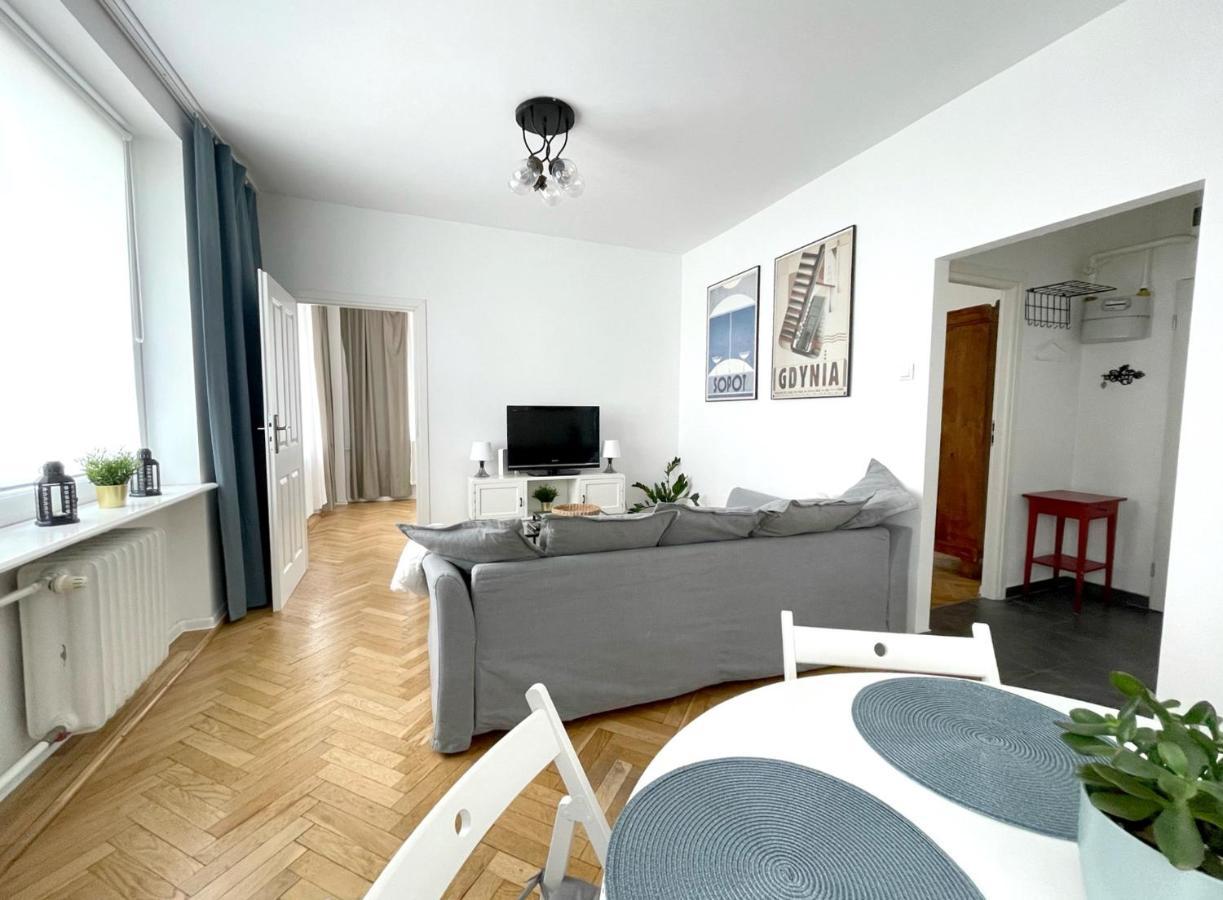 08 Gdynia Centrum - Apartament Mieszkanie Dla 6 Os 外观 照片